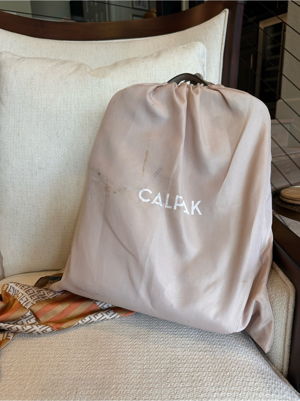 ⭐️LAST CHANCE⭐️ CALPAK 15” Kaya Laptop Backpack in Stone ✈️ - Picture 16 of 16